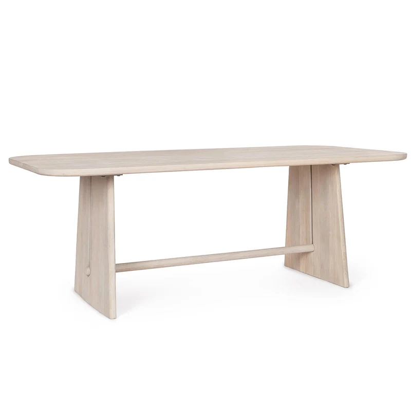 Tavolo "Elisheva" in legno per sala da pranzo, da 200 x 96.5 cm
