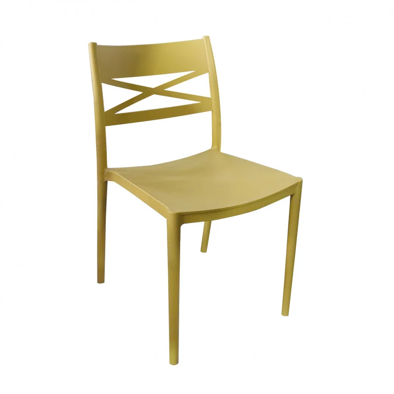 Sedia Darleen Gialla: Design Moderno e Versatile in Polipropilene