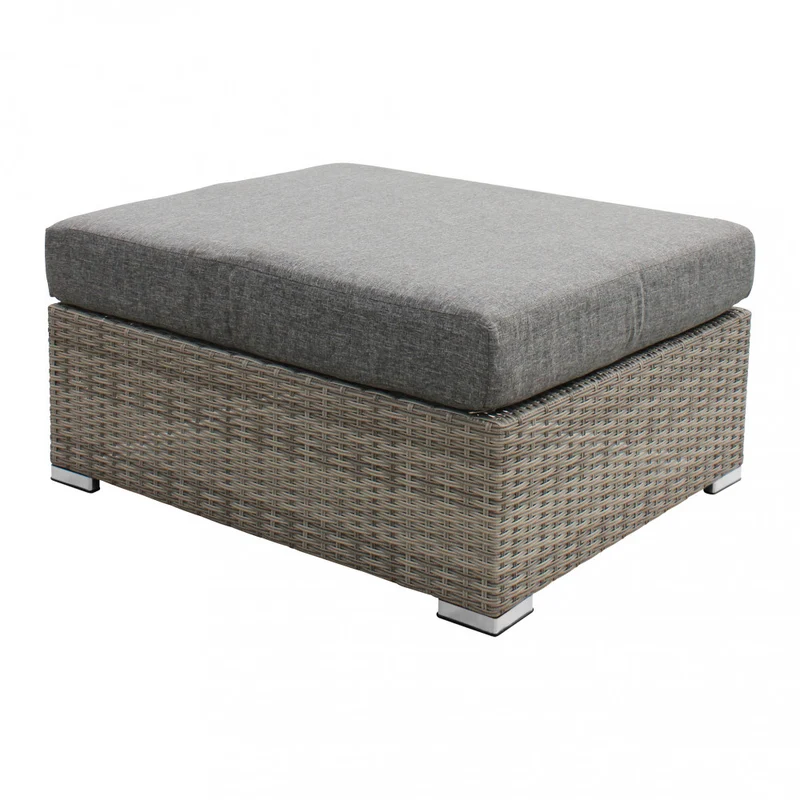 Poggiapiedi Copacabana Grigio: Comfort e Stile Raffinato per l'Outdoor
