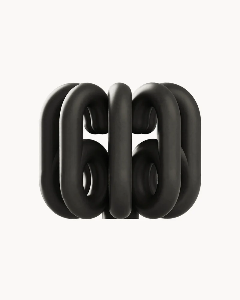 Portacandele in alluminio Digit Six