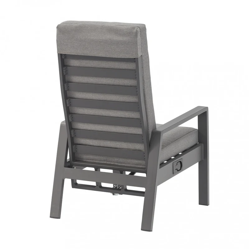 Poltrona Reclinabile Giacarta Antracite: Comfort e Design per il Tuo Outdoor