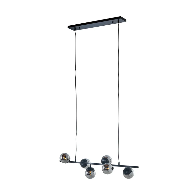 Richmond Interiors Design Hängelampe Bente smoked (Black)