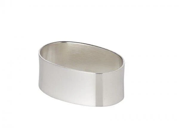 Edzard Serviettenring Liscio,oval, Länge 5,5 cm, Echtsilber 925/000