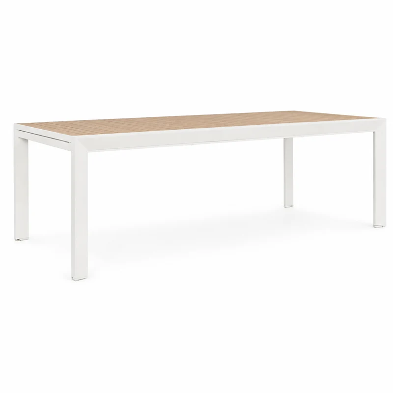 Tavolo da giardino in alluminio allungabile da 220 a 340 cm – Belmar vapor YK15