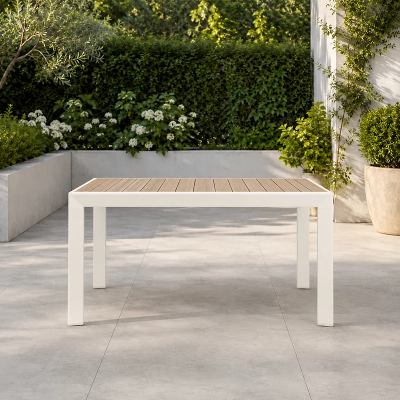 Tavolo da giardino in alluminio allungabile da 160 a 240 cm – Belmar vapor YK15