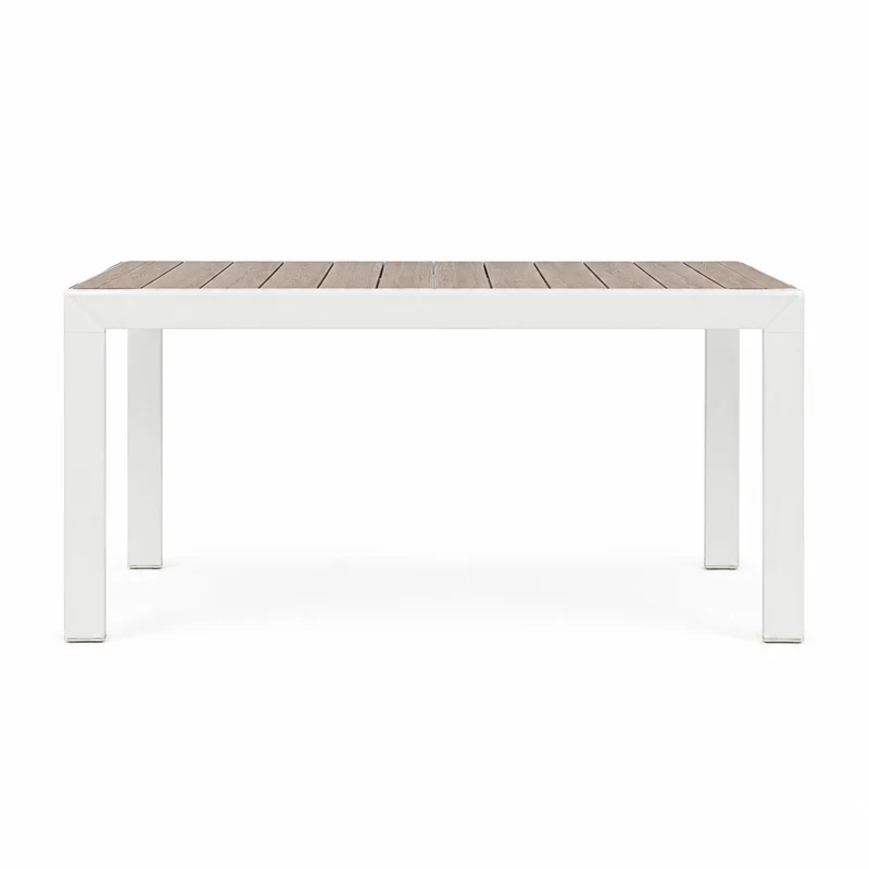 Tavolo da giardino in alluminio allungabile da 160 a 240 cm – Belmar vapor YK15