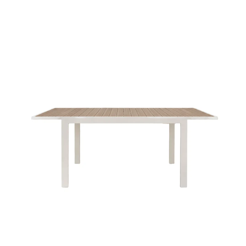 Tavolo da giardino in alluminio allungabile da 160 a 240 cm – Belmar vapor YK15
