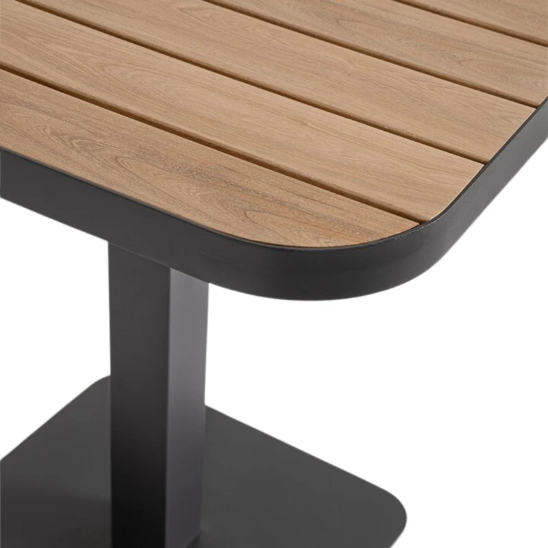 Tavolo da giardino in alluminio 75 x 75 cm – Belmar antracite YK13