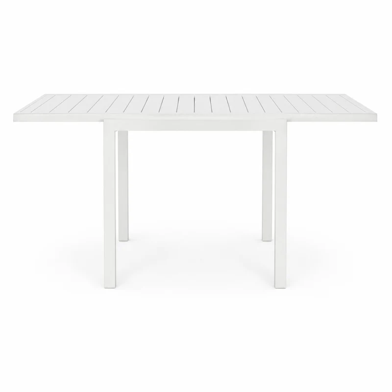 Tavolo da giardino in alluminio allungabile da 83 a 163 cm - Pelagius