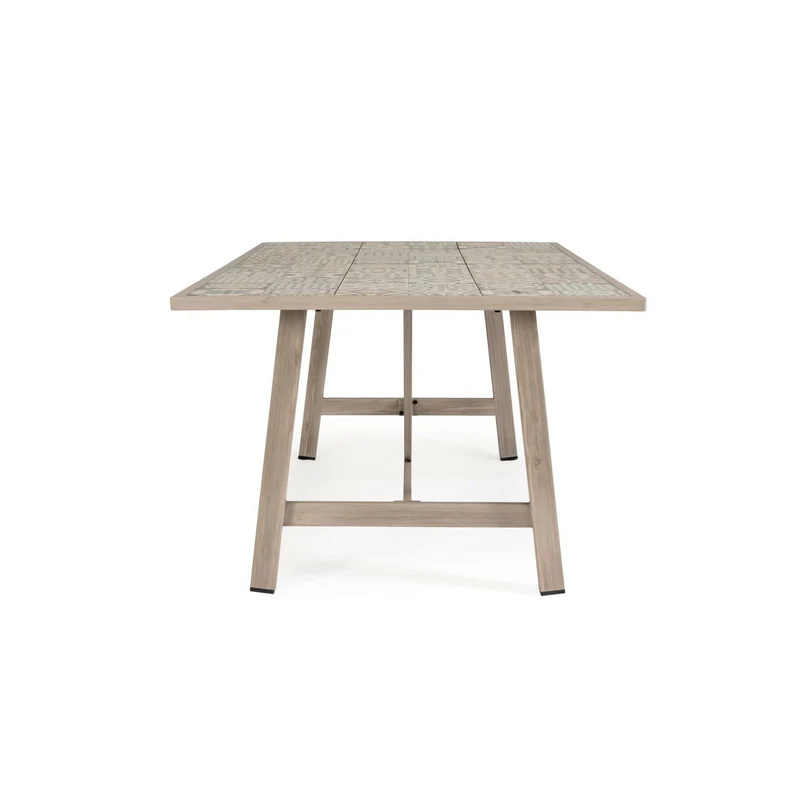 Tavolo da esterno in alluminio 206 cm x 106 cm - Kalimera desert