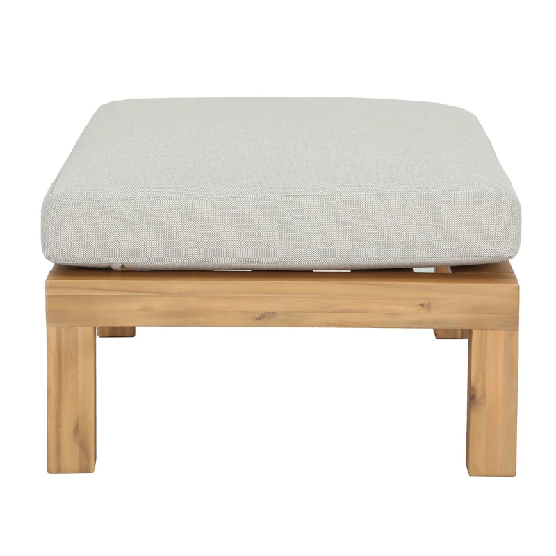 Poggiapiedi/tavolino in legno di acacia Timberly 120x90 cm