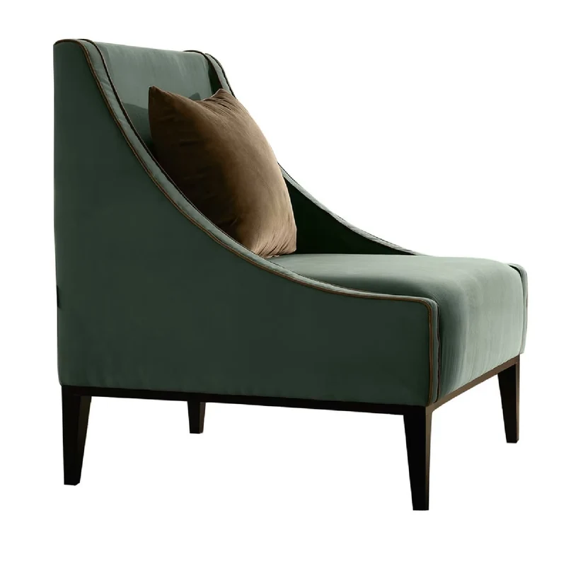 Sikka P60 Powder Blue Armchair by Domingo Salotti