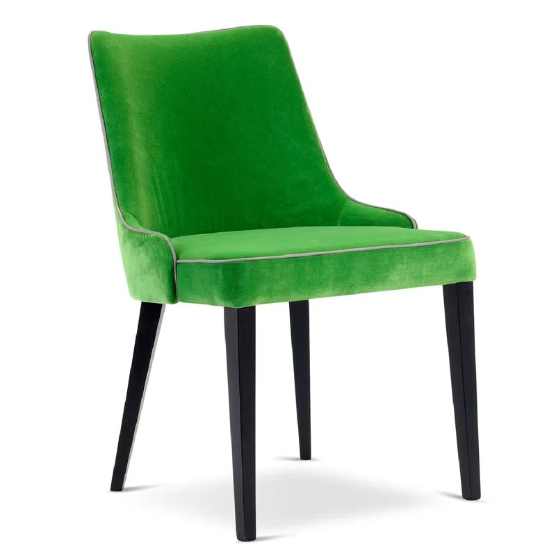 Pat Chair by Domingo Salotti | Stylish Green Upholstery & Comfort