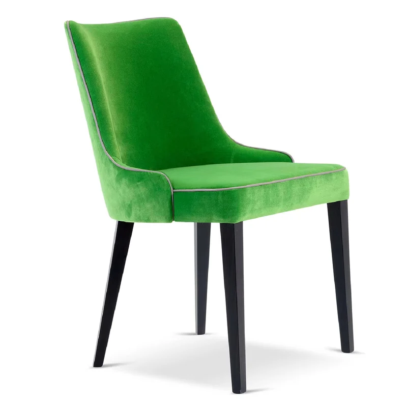 Pat Chair by Domingo Salotti | Stylish Green Upholstery & Comfort