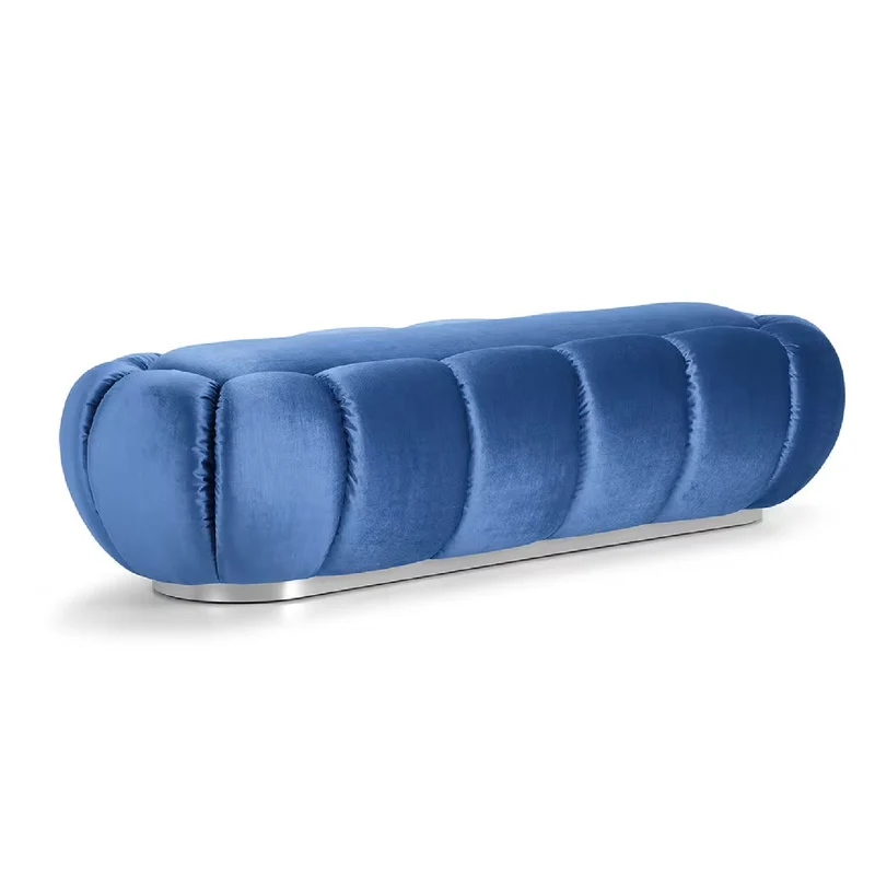 Arke Blue Bench by Domingo Salotti