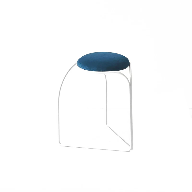 Upholstered Low Stool FLOW LOW by Enrico Girotti for LapiegaWD