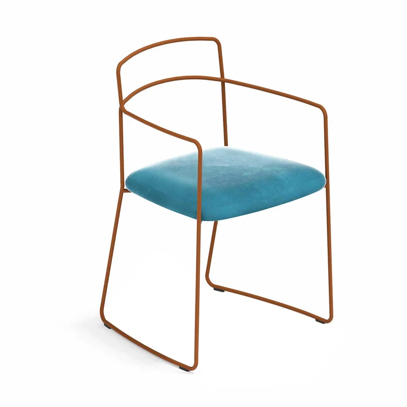Upholstered Chair SEIDECIMI by Enrico Girotti for LapiegaWD