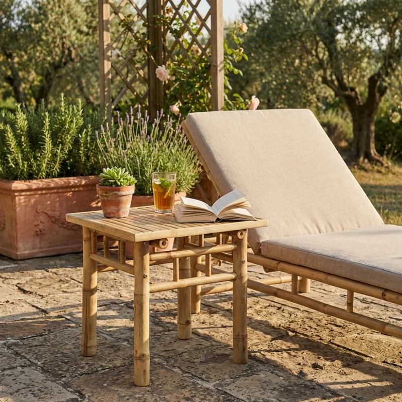 Tavolino da Giardino Aviation 45 in Legno Naturale