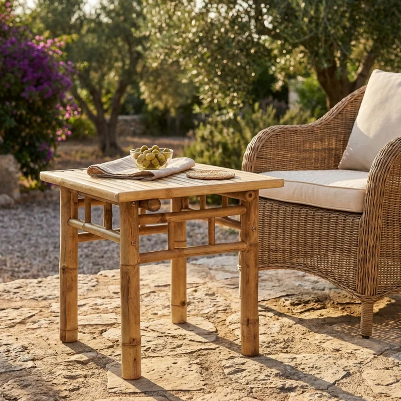 Tavolino da Giardino Aviation 45 in Legno Naturale