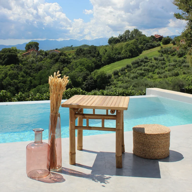 Tavolino da Giardino Aviation 45 in Legno Naturale