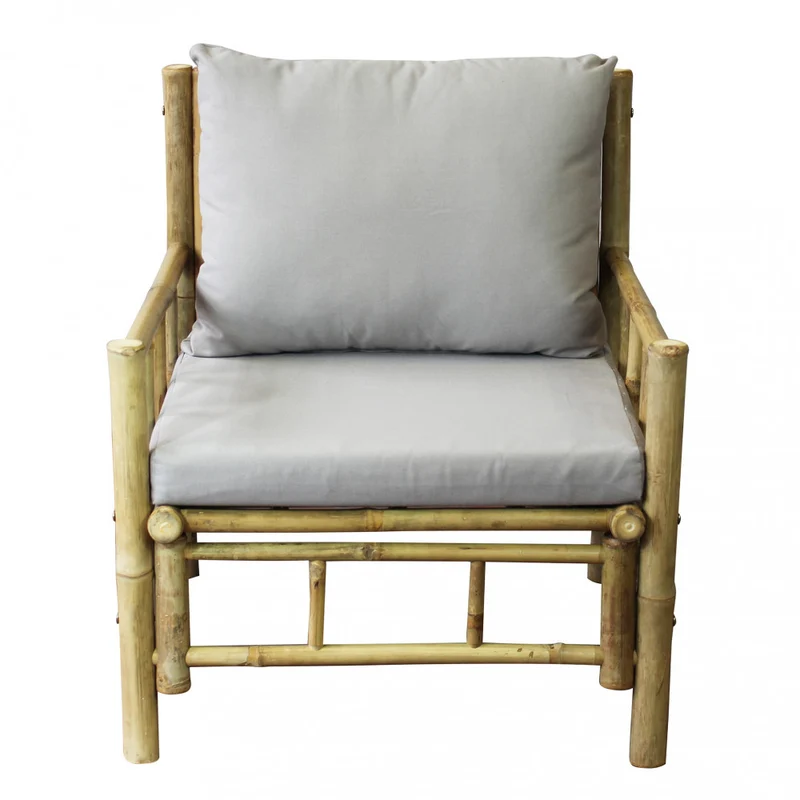 Poltrona Margarita: Comfort Naturale e Design Esotico in Bamboo