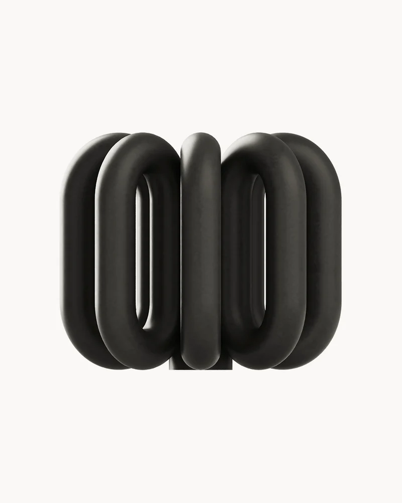 Portacandele in alluminio Digit Zero