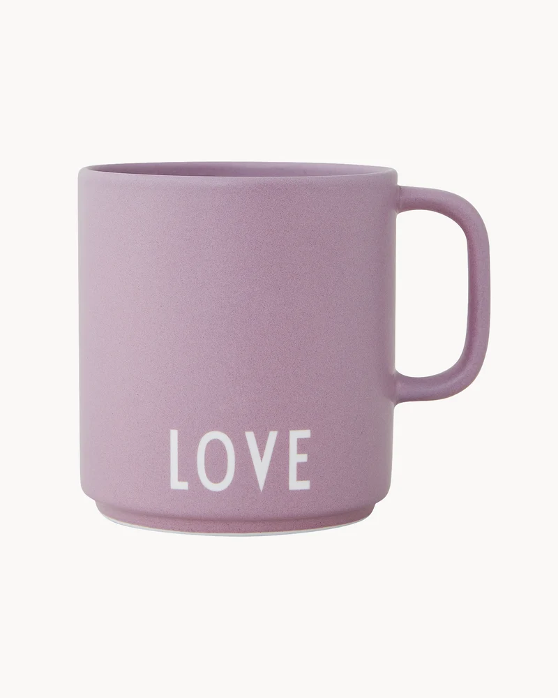 Tazza di design con scritta "Love" Favourite