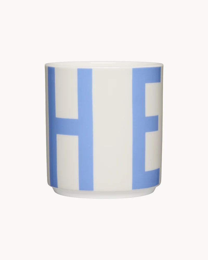 Tazza di design con scritta "Hero" XL Vintage ABC