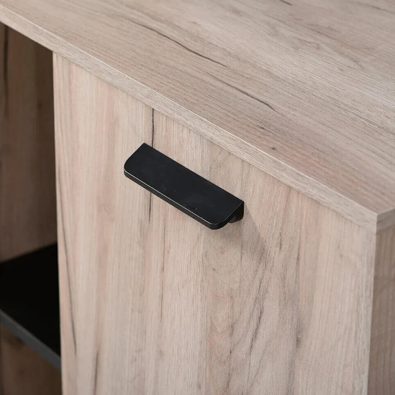 Credenza Umbria in Truciolare Bilaminato Rovere Grigio