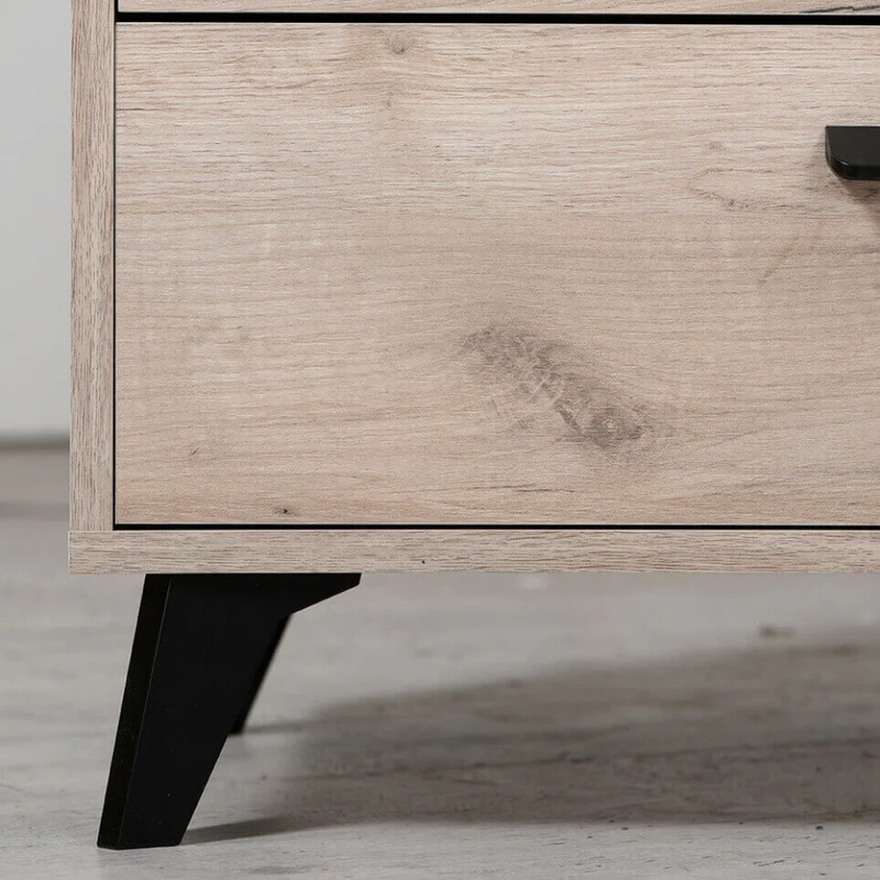 Credenza Umbria in Truciolare Bilaminato Rovere Grigio