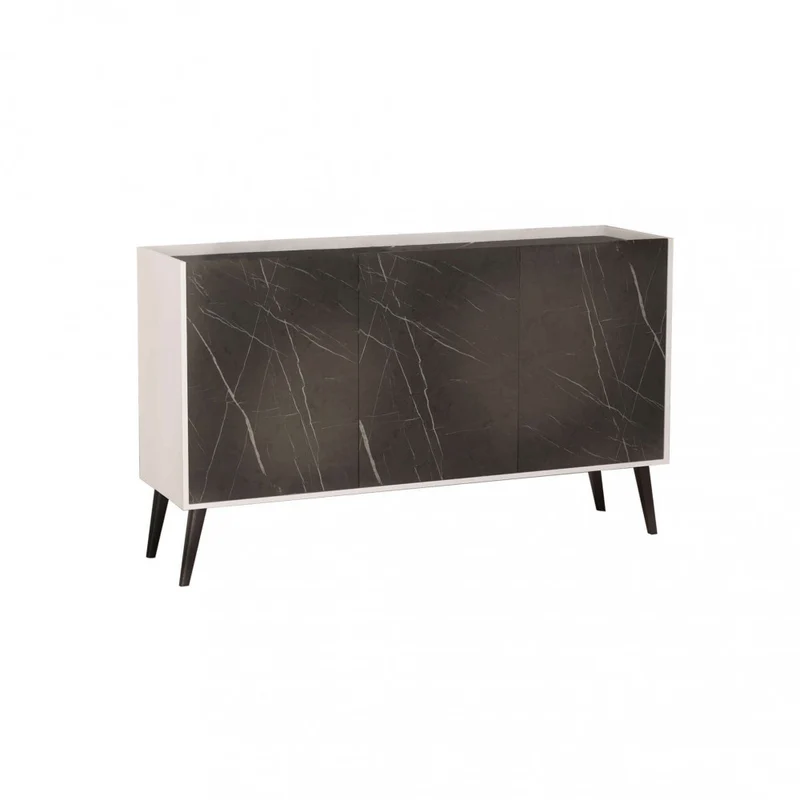 Credenza MK801522 in Truciolare Bilaminato Effetto Marmo