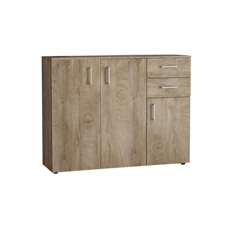 Credenza Flexi MK801510 in Truciolare Bilaminato Rovere Chiaro