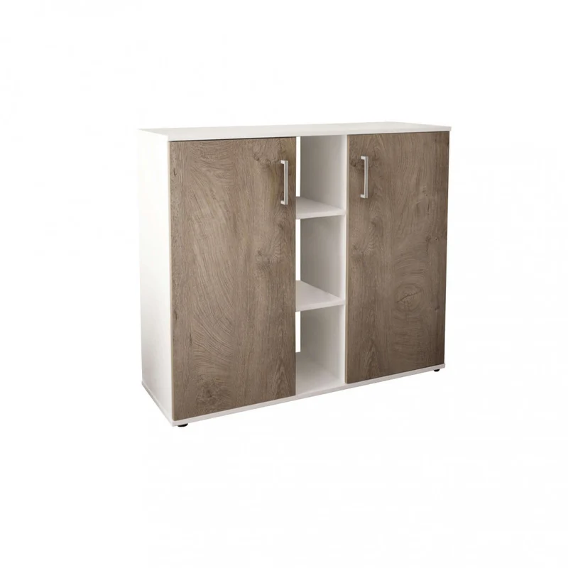 Credenza Frank in Truciolare Bilaminato Effetto Rovere