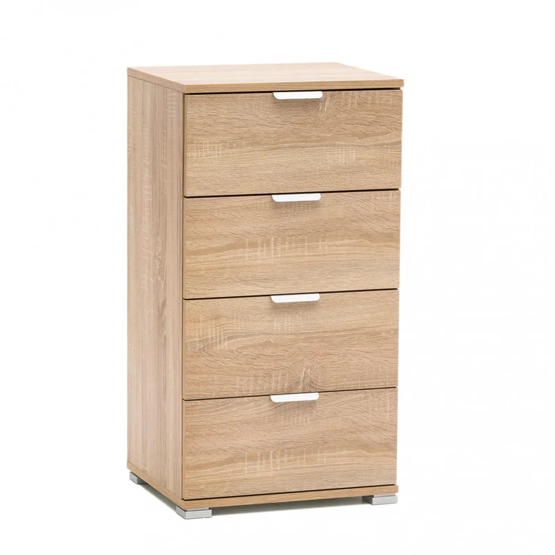 Cassettiera MR805084 Naturale in Truciolare Bilaminato Premium