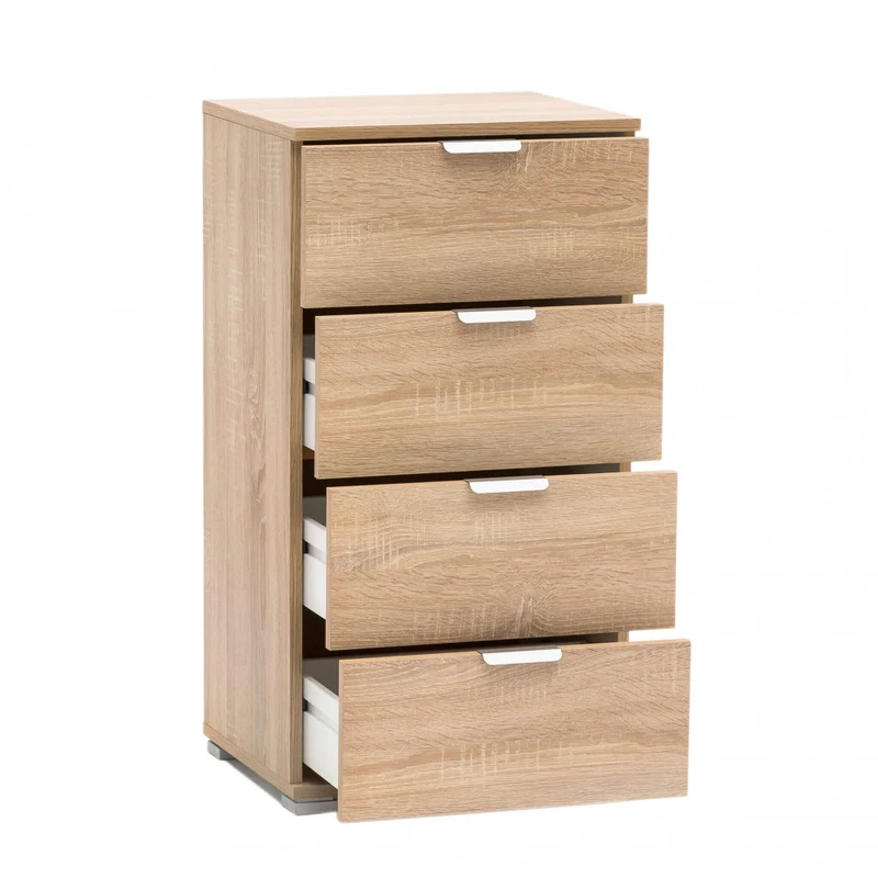 Cassettiera MR805084 Naturale in Truciolare Bilaminato Premium