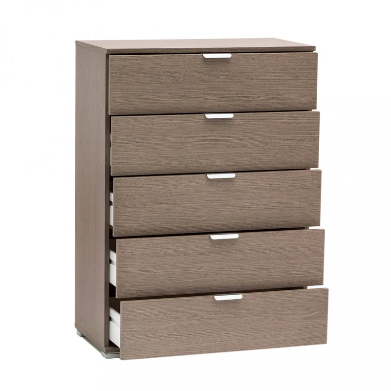 Cassettiera MR805079 in Truciolare Bilaminato Rovere Grigio