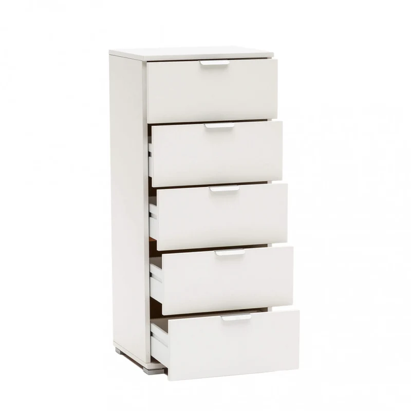 Cassettiera MR805073 in Truciolare Bilaminato Bianco