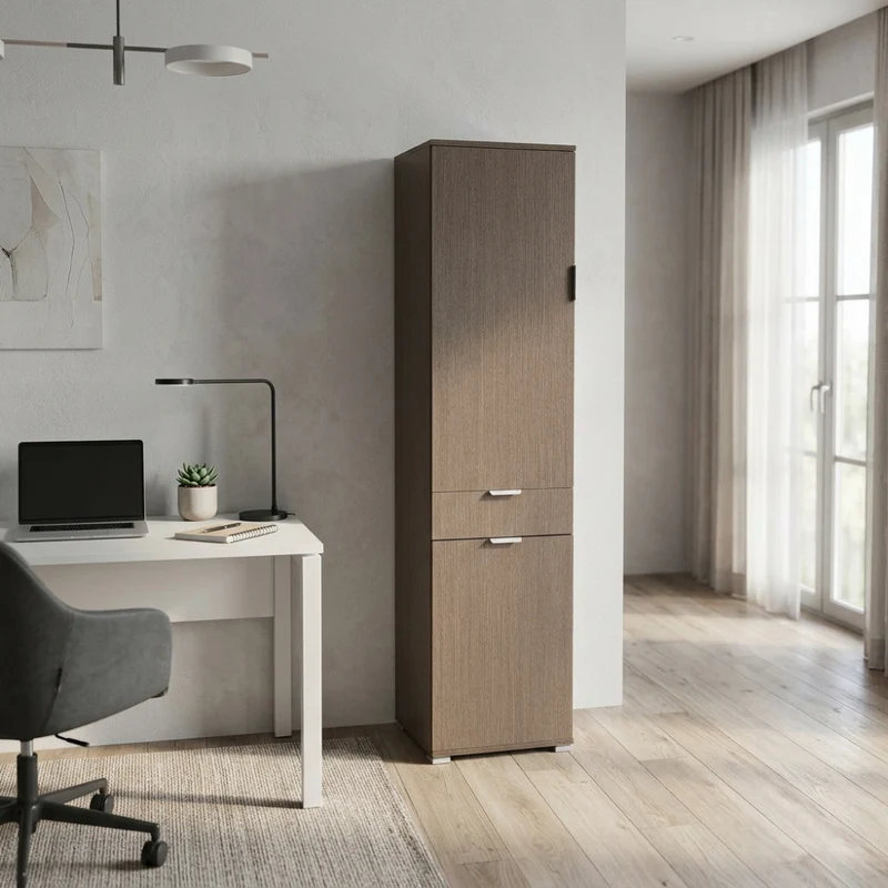 Armadio MR805051 in Rovere Grigio Bilaminato