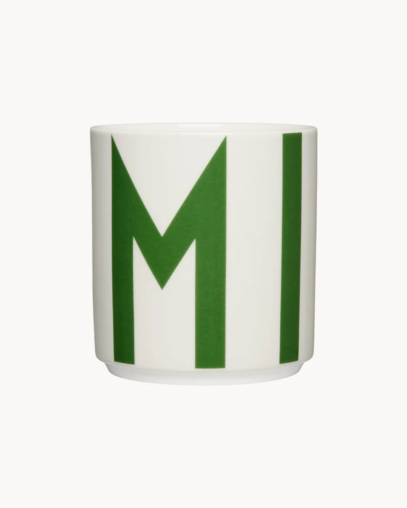 Tazza di design con scritta "Smile" XL Vintage ABC