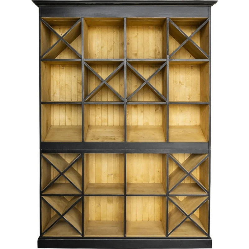 Mobile cantinetta esposizione vini legno Su Misura