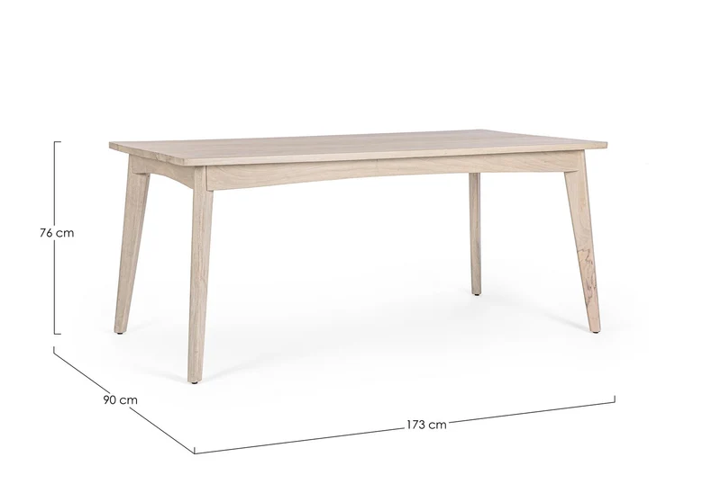 Tavolo "Sahana" in legno di mango per sala da pranzo da 173 x 90 cm