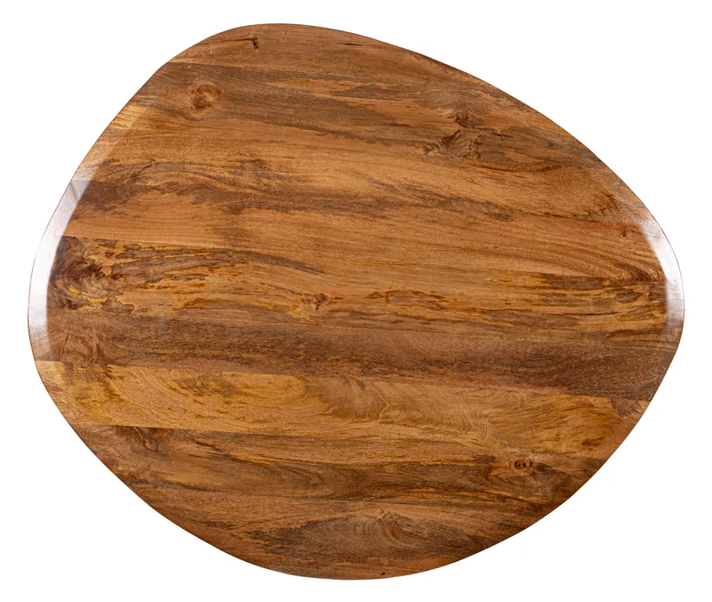 Tavolo "Stanley" in legno mango adatto per sala da pranzo da Ø 140 x 120 x h 76 cm