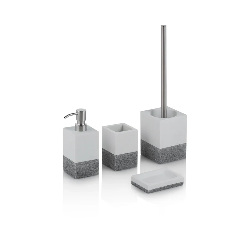 Set bagno 4 pezzi SAADA