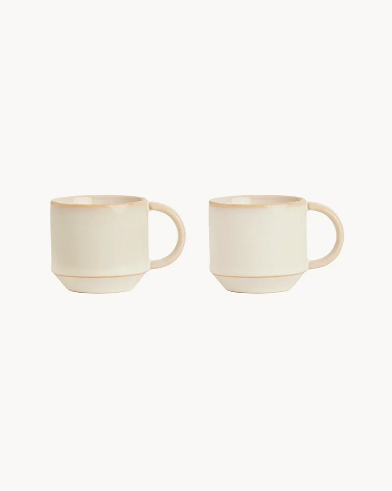 Set 2 tazzine in terracotta realizzate a mano Yuka