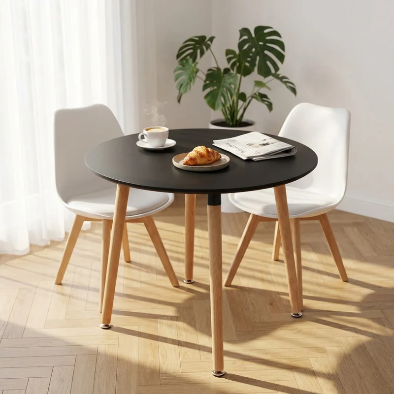 Tavolo da Pranzo LIONE in Legno e Plastica