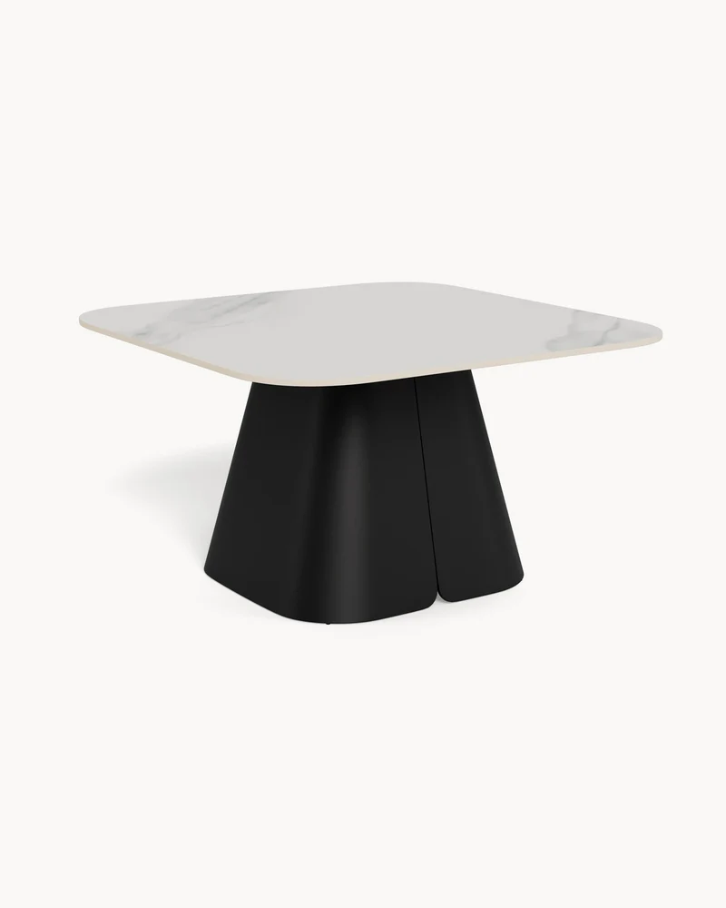 Tavolino da salotto con piano in ceramica Salinas