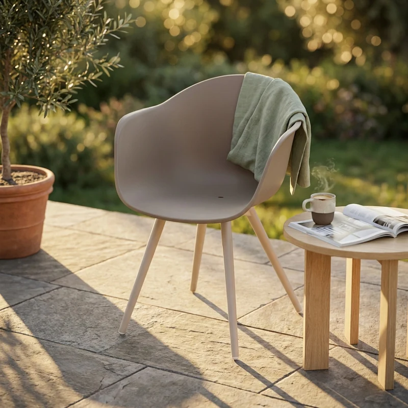 Poltrona Sestriere in Plastica Premium e Alluminio