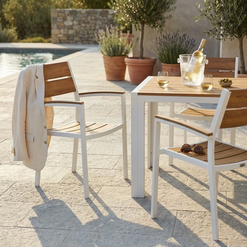 Cosma Poltrona Outdoor Con Struttura Geometrica