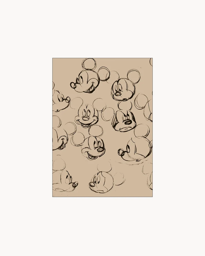 Stampa Disney - Mickey Mouse Vintage Drawing No. 01