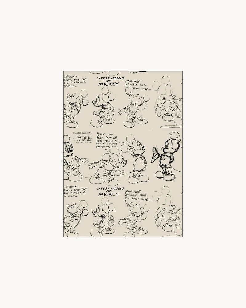Stampa Disney - Mickey Mouse Latest Models of Mickey